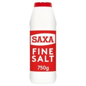 Saxa Fine Salt 750g