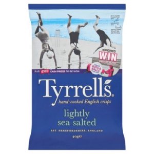 Tyrrells Lightly Salted Crisps 40g