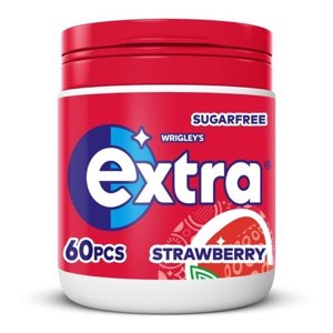 Wrigley's Extra Strawberry Chewing Gum Sugar Free 10 pieces