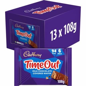 Cadbury Timeout Wafer 6pk