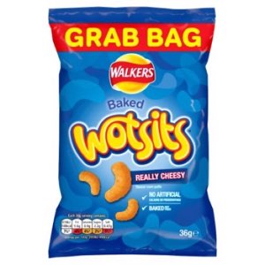 Walkers Wotsits Cheese Crisp Snacks 36g