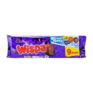 Cadbury Wispa Chocolate Bar PMP 1.00 4 Pack 23.7g
