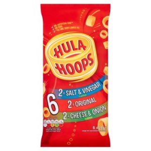 Hula Hoops Family Pack 6x24g