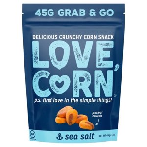 Love Corn Sea Salt Roasted Crunchy Corn 45g