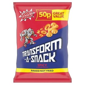 Golden Wonder Transform-A-Snack Spicy Flavour Snacks PMP 0.50 27g