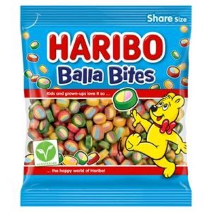 Haribo Balla Bites PMP 1.25 140g