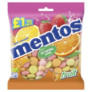 Mentos Fruit PMP 1.25 135g