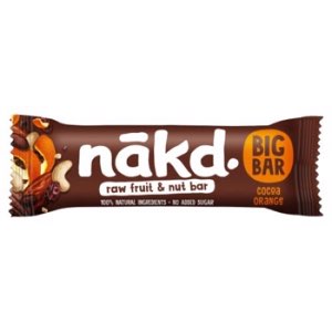 Nakd Big Bar Cocoa Orange 45g