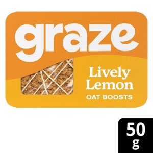 Graze Lively Lemon Flapjack 50g