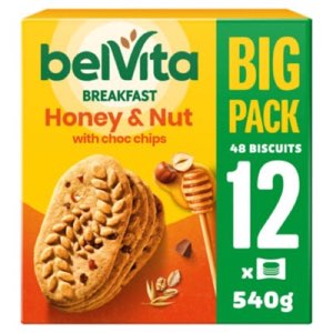 Belvita Breakfast Honey & Nut With Choc Chips 50g