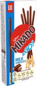 Lu Mikado & Go Milk Chocolate Biscuits PMP 39g