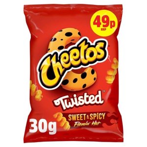 Cheetos Twisted Sweet & Spicy Grab Bag Crisps 38g