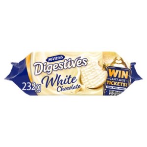 McVitie's White Chocolate Digestives PMP 232g