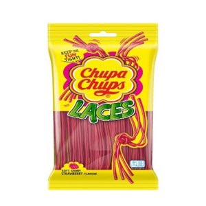 Chupa Chups Strawberry Laces 90g
