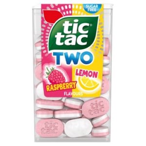 Tic Tac Two Raspberry Lemon Flavours 38.5g