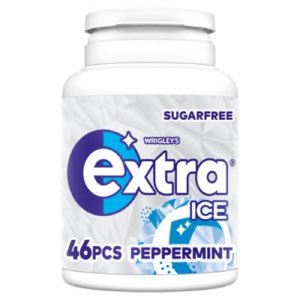 Wrigley's Extra Peppermint Chewing Gum Sugar Free 10 pieces