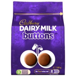 Cadbury Dairy Milk Giant Buttons 100g