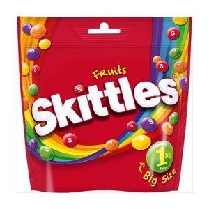 Skittles Vegan Chewy Sweets Fruit Flavoured Treat Bag PMP 1.00 109g