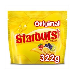 Starburst Vegan Chewy Sweets Fruit Flavoured Treat Bag PMP 1.00 127g