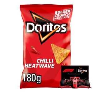 Doritos Chilli Heatwave Tortilla Chips Sharing Bag Crisps PMP 1.35 70g