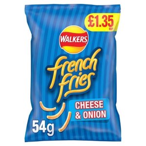 Walkers French Fries Cheese & Onion PMP 1.35 54g