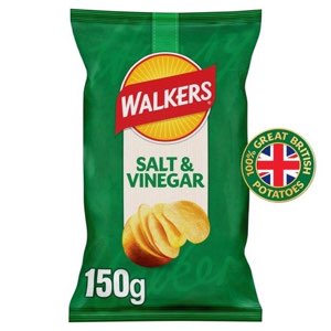 Walkers Salt & Vinegar Sharing Bag Crisps PMP 1.35 70g