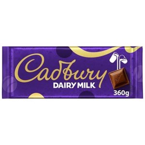 Cadbury Dairy Milk Chocolate Chocolate Bar 4 Pack 72g