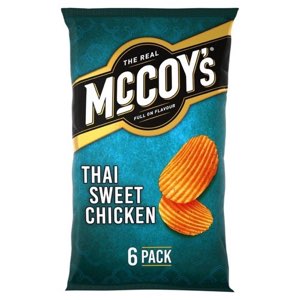 McCoy's Thai Sweet Chicken Sharing Crisps PMP 1.35 65g