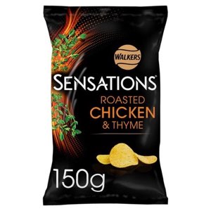 Walkers Sensations Roasted Chicken & Thyme Crisps PMP 1.35 65g
