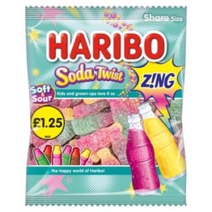 Haribo Soda Twist Zing PMP 1.25 140g