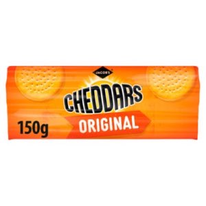 Jacob's Baked Cheddars Cheese Biscuits 150g