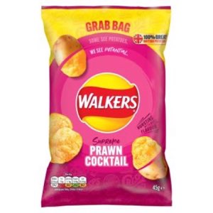 Walkers Prawn Cocktail Crisps 45g
