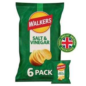 Walkers Salt & Vinegar Crisps 45g