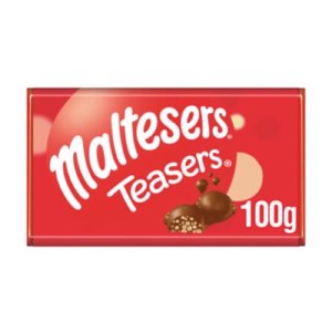 Maltesers Teasers Milk Chocolate & Honeycomb Block Bar PMP 1.69 100g