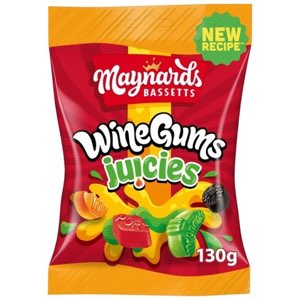 Maynards Bassetts Wine Gums Juicies 130g