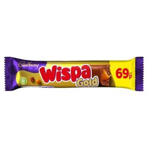 Cadbury Wispa Gold Chocolate Bar Pmp 0.89 48g