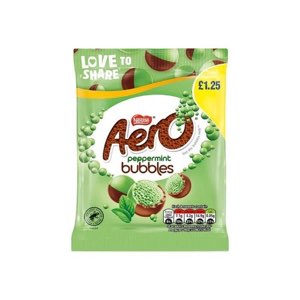 Aero Bubbles Peppermint Chocolate Bag PMP 1.65 80g