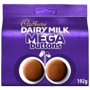 Cadbury Dairy Milk Chocolate Buttons Large Sharing Bag 290g