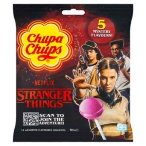 Chupa Chups Netflix Stranger Things Right Side Up 16 Lollipops 192g