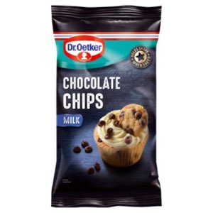 Dr Oetker Milk Chocolate Chips 100g