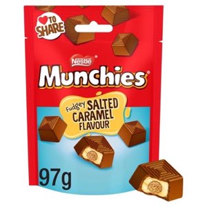 Munchies Fudgey Salted Caramel Flavour 97g