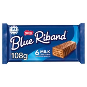 Blue Riband Wafer Biscuit 6 Pack Multipack 108g