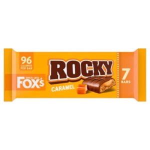 Fox's Biscuits Rocky Caramel Biscuit Bars PMP 7 Bars Multipack
