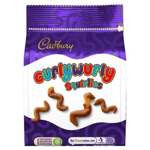 Cadbury Curly Wurly Squirlies Chocolate Bag PMP 1.69 85g