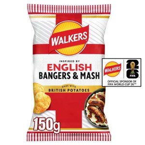 Walkers English Bangers & Mash 150g