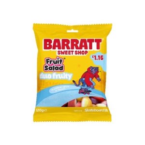 Barratt Sweet Shop Fruit Salad Duo Fruity PMP 1.15 120g