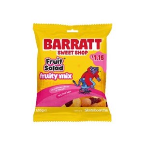 Barratt Sweet Shop Fruit Salad Fruity Mix PMP 1.15 120g