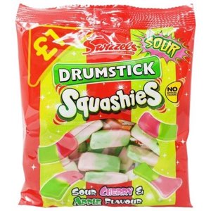 Swizzels Drumstick Squashies Cherry Cola PMP 1.15 120g