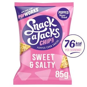 Snack A Jacks Sweet & Salty Popped Chips 28g