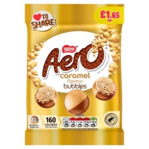Aero Bubbles Caramel Pouch Pmp 1.65 80g